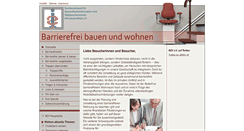 Desktop Screenshot of bgv-barrierefrei.de